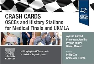 Imagen del vendedor de Crash Cards : Osces and History Stations for Medical Finals and Ukmla a la venta por GreatBookPrices