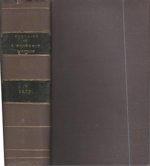 Imagen del vendedor de Annuaire de l'conomie politique et de la statistique : 1879 a la venta por PRISCA