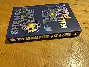 Seller image for 12 Months to Live ------------ UNCORRECTED BOOK PROOF for sale by SAVERY BOOKS