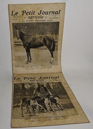 Lot de 18 numéros de l'hebdomadaire "le petit journal garicole et la france paysanne réunis": du ...