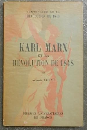 Imagen del vendedor de Karl Marx et la Rvolution de 1848. a la venta por Librairie les mains dans les poches