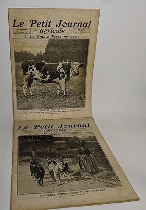 Lot de 18 numéros de l'hebdomadaire "le petit journal garicole et la france paysanne réunis": du ...