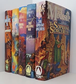 Seller image for The Spellsong Cycle Set: The Soprano Sorceress; The Spellsong War; Darksong Rising; The Shadow Sorceress; Shadowsinger (5 vols 1st/1st) for sale by Durdles Books (IOBA) (PBFA)