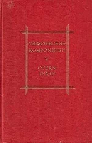 Verschiedene Komponisten V Gluck, Mehul, Boildieu