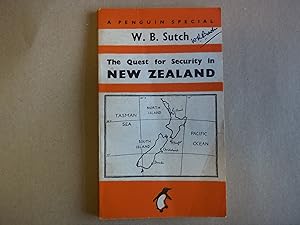 Seller image for The Quest for Security in New Zealand for sale by Carmarthenshire Rare Books