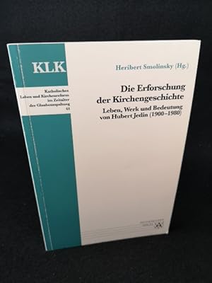 Imagen del vendedor de Die Erforschung der Kirchengeschichte Leben, Werk und Bedeutung von Hubert Jedin (1900-1980) a la venta por ANTIQUARIAT Franke BRUDDENBOOKS