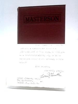 Masterson: A Story of an English Gentleman