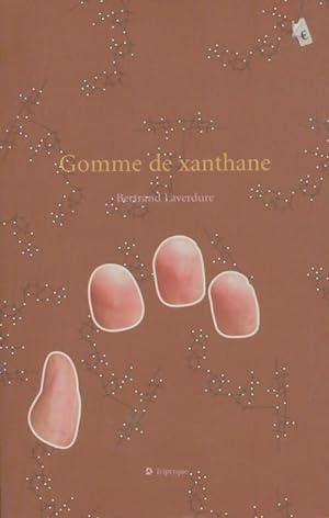 Bild des Verkufers fr Gomme de xanthane - Bertrand Laverdure zum Verkauf von Book Hmisphres
