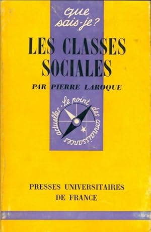 Seller image for Les classes sociales - Pierre Laroque for sale by Book Hmisphres