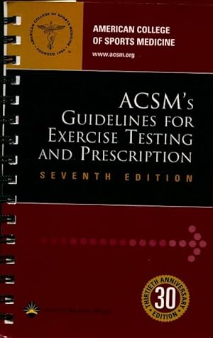 Seller image for Acsm's guidelines for exercise testing and prescription - Acsm for sale by Book Hmisphres