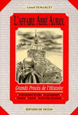 Immagine del venditore per L'affaire abb? auriol - Lionel Dumarcet venduto da Book Hmisphres