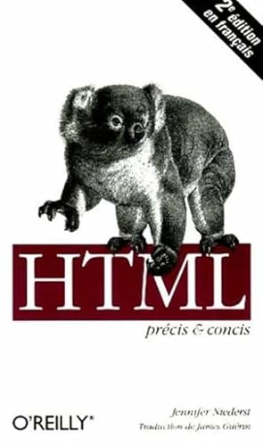 Seller image for HTML - Jennifer Niederst for sale by Book Hmisphres