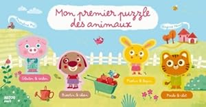 Bild des Verkufers fr Mon premier puzzle des animaux - Virginie Hanna zum Verkauf von Book Hmisphres