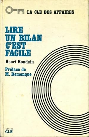 Lire un bilan, c'est facile - Hubert Roudain