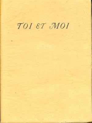 Seller image for Toi et moi - Paul Geraldy for sale by Book Hmisphres