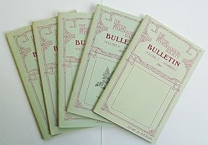 The Bulletin of the British Pteridological Society. Volume 3, No. 1 to No. 5.