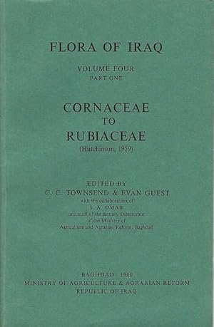 Seller image for Flora of Iraq. Volume Four, Part One. Cornaceae to Rubiaceae (Hutchinson, 1959). for sale by C. Arden (Bookseller) ABA