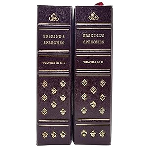 Seller image for Erskine's Speeches [Four Volumes in Two] for sale by Memento Mori Fine and Rare Books