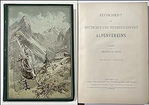 Zeitschrift des Deutschen und Österreichischen Alpenvereins. Jahrgang 1901. Band XXXII.