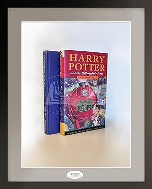 Bild des Verkufers fr Extremely scarce First Canadian Hardback printing of Harry Potter and the Philosopher's Stone - Part of a full set with 3 signed books included zum Verkauf von Winters Rare Books