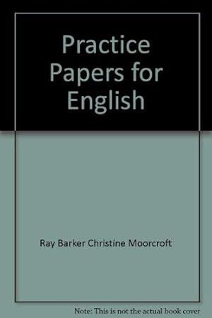 Seller image for Practice Papers for English for sale by WeBuyBooks 2