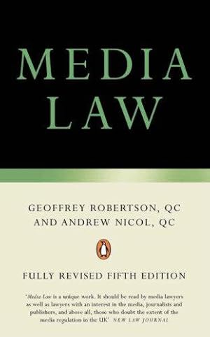 Immagine del venditore per Media Law venduto da WeBuyBooks 2