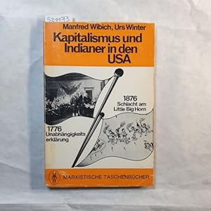 Imagen del vendedor de Kapitalismus und Indianer in den USA a la venta por Gebrauchtbcherlogistik  H.J. Lauterbach