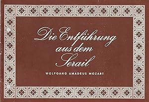 Image du vendeur pour Programmheft Wolfgang Amadeus Mozart DIE ENTFHRUNG AUS DEM SERAIL Premiere 14. April 1979 Spielzeit 1979 Heft 6 mis en vente par Programmhefte24 Schauspiel und Musiktheater der letzten 150 Jahre