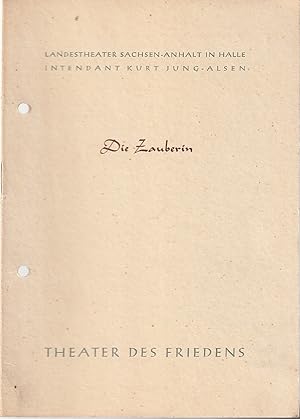 Seller image for Programmheft Peter I. Tschaikowski DIE ZAUBERIN Spielzeit 1953 / 54 for sale by Programmhefte24 Schauspiel und Musiktheater der letzten 150 Jahre