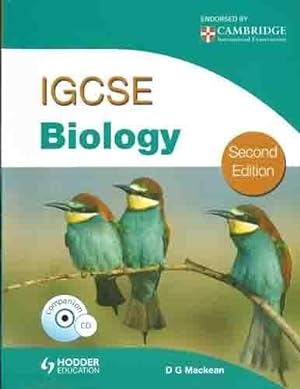 Bild des Verkufers fr Cambridge IGCSE Biology second edition + CD zum Verkauf von WeBuyBooks 2