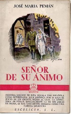 Seller image for Seor de su nimo. Novela. for sale by Librera y Editorial Renacimiento, S.A.