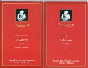 Imagen del vendedor de La Galatea. Tomos I-II. Edicin conmemorativa del IV Centenario de don Quijote de la Mancha. a la venta por Librera y Editorial Renacimiento, S.A.