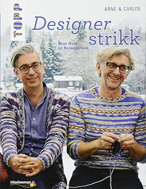 Designerstrikk : neue Mode im Norwegerlook / Arne & Carlos; Topp, Kreativ.kompakt