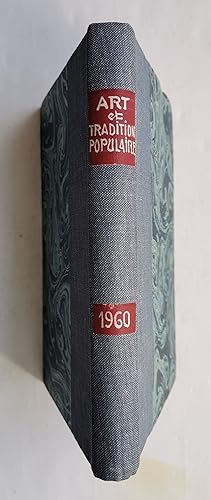 ARTS et TRADITIONS POPULAIRES - année complète 1959