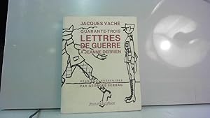 Seller image for Quarante-trois lettres de guerre  Jeanne Darrien for sale by JLG_livres anciens et modernes