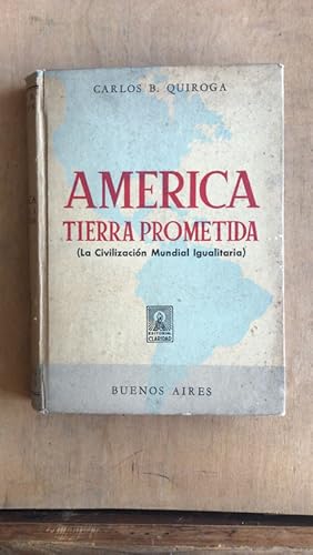 Imagen del vendedor de America tierra prometida a la venta por International Book Hunting