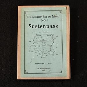 Topographischer Atlas de Schweiz 1:50000 Sustenpass