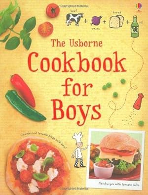 Bild des Verkufers fr The Cookbook for Boys (Usborne First Cookbooks) zum Verkauf von WeBuyBooks 2