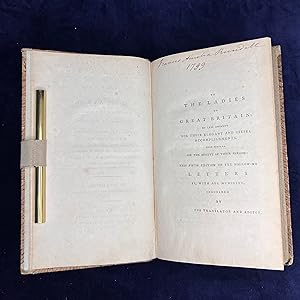 Seller image for Letters on the Elements of Botany Addressed to a Lady. Translated into English, with Notes, And Twenty-Four Additional Letters Fully Explaining the System of Linnaeus, by Thomas Martyn. for sale by Mobilis Books