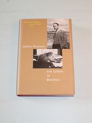Imagen del vendedor de Julius Posener. Ein Leben in Briefen. Ausgewhlte Korrespondenz 1929-1990. a la venta por Antiquariat Diderot