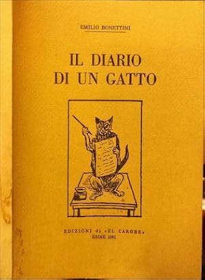 Imagen del vendedor de Il diario di un gatto. a la venta por Libreria La Fenice di Pietro Freggio