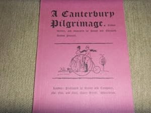 Bild des Verkufers fr Canterbury Pilgrimage zum Verkauf von WeBuyBooks 2
