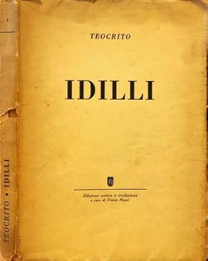 Imagen del vendedor de Idilli ed Epigrammi. Teocrito. a la venta por Libreria La Fenice di Pietro Freggio