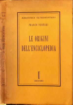 Seller image for Le origini dell'Enciclopedia. for sale by Libreria La Fenice di Pietro Freggio