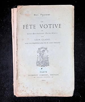 Bild des Verkufers fr Mes paysans La fte votive de Saint-Bartholome Porte-Glaive zum Verkauf von LibrairieLaLettre2