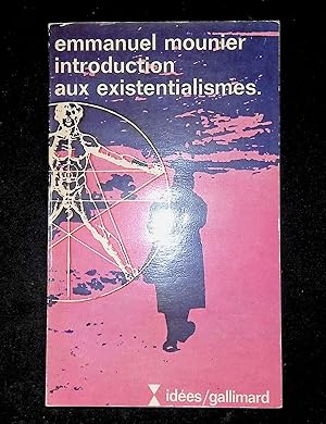 Imagen del vendedor de Introduction aux existentialismes a la venta por LibrairieLaLettre2