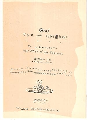 Seller image for Das Buch der Dreimalhunderttausend (Faksimile der Ausgabe Privatdruck, Gesellschaft der Bibliophilen 1913 von Fedor von Zobeltitz und Martin Breslauer) for sale by Antiquariat Andreas Schwarz