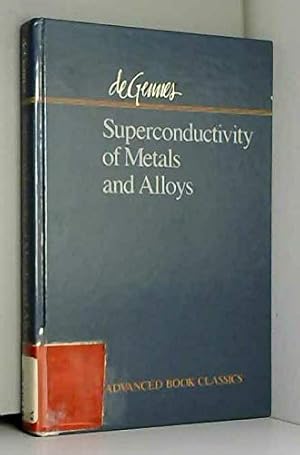 Imagen del vendedor de Superconductivity Of Metals And Alloys a la venta por ZBK Books