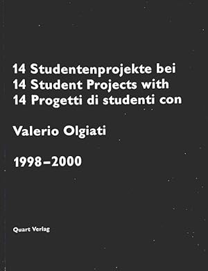 Bild des Verkufers fr Valerio Olgiati 1998 ? 2000 - 14 Studentenprojekte bei /14 Student Projects with /14 Progetti di studenti con zum Verkauf von studio montespecchio