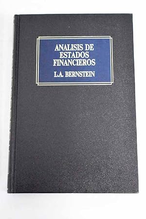 Seller image for Anlisis de estados financieros for sale by Alcan Libros